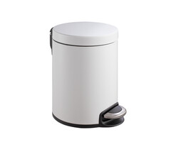 EKO Serene pedaalemmer 5 liter wit