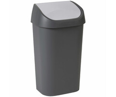 Afvalbak Mistral swing 50 liter antraciet