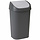 Afvalbak Mistral swing 50 liter antraciet