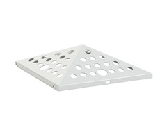 A-Select Top Piramide as-papierbak 'Open' zilver