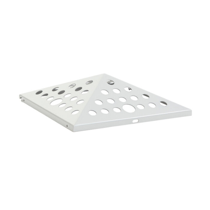 A-Select Top Piramide as-papierbak 'Open' zilver