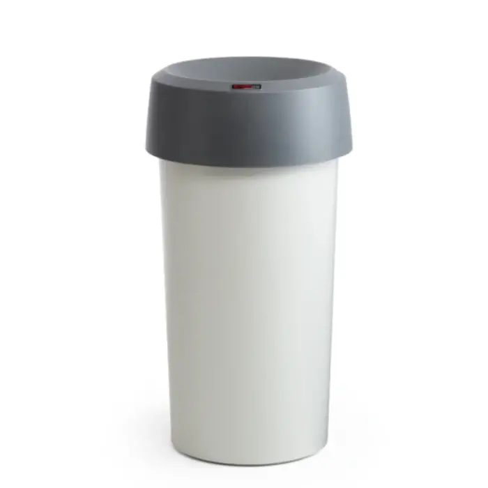 Rotho Afvalbak Modo rond 50 liter grijs
