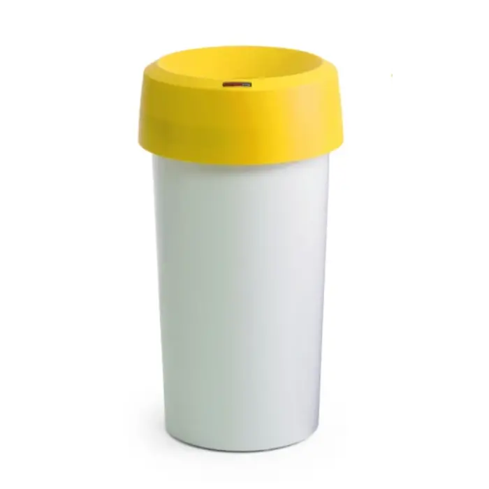 Rotho Afvalbak Modo rond 50 liter grijs