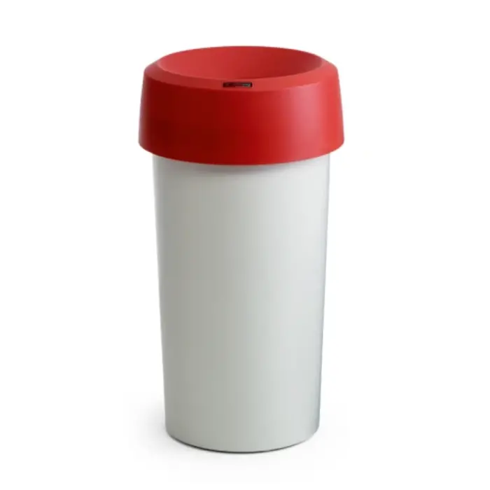 Rotho Afvalbak Modo rond 50 liter grijs