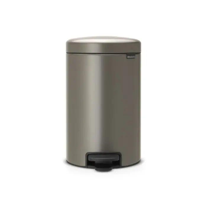 Brabantia Pedaalemmer NewIcon 12 liter platina