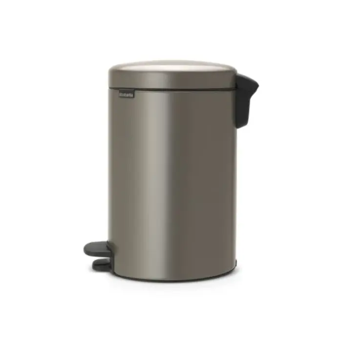 Brabantia Pedaalemmer NewIcon 12 liter platina