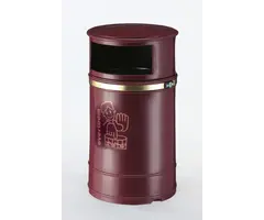 Nickleby met Overtoom opdruk 40 liter bordeaux