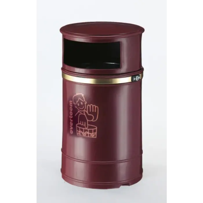 Nickleby met Overtoom opdruk 40 liter bordeaux