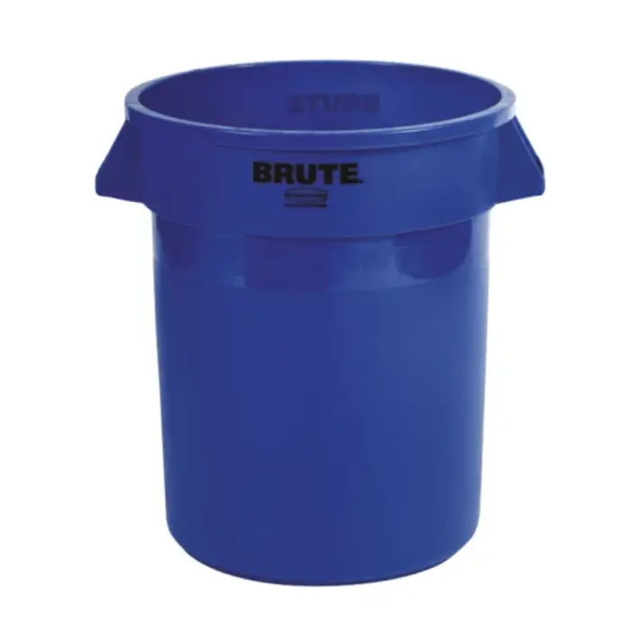 Rubbermaid Ronde Brute container 75,7 liter blauw