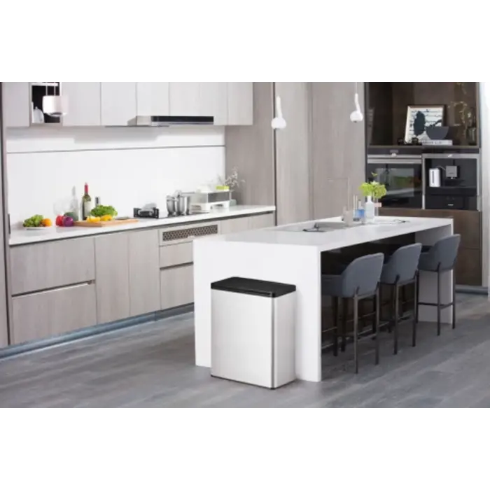 EKO Essential Touch Recycler 20+20 liter (mat RVS, zwart)