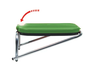 Wandafvalzakhouder Wallfix groen