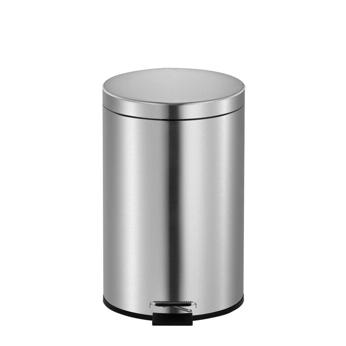 Pedaalemmer 3 liter mat RVS