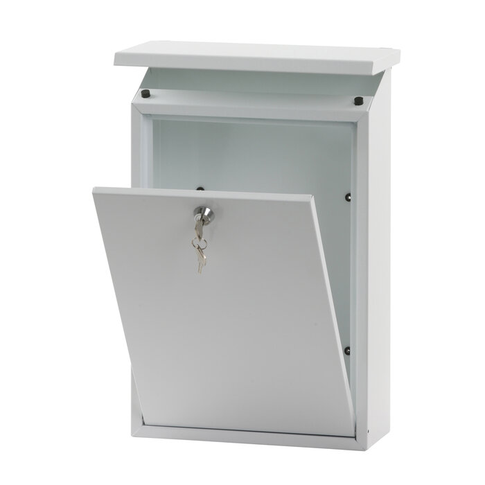 Wandbrievenbus Toledon wit