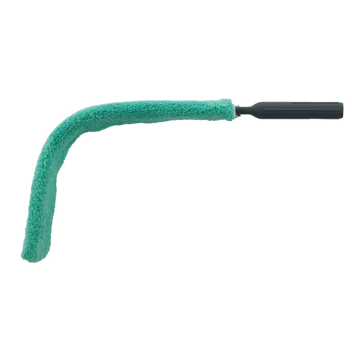 Rubbermaid Hygen Quick Connect steelstoffer (zwart, groen)