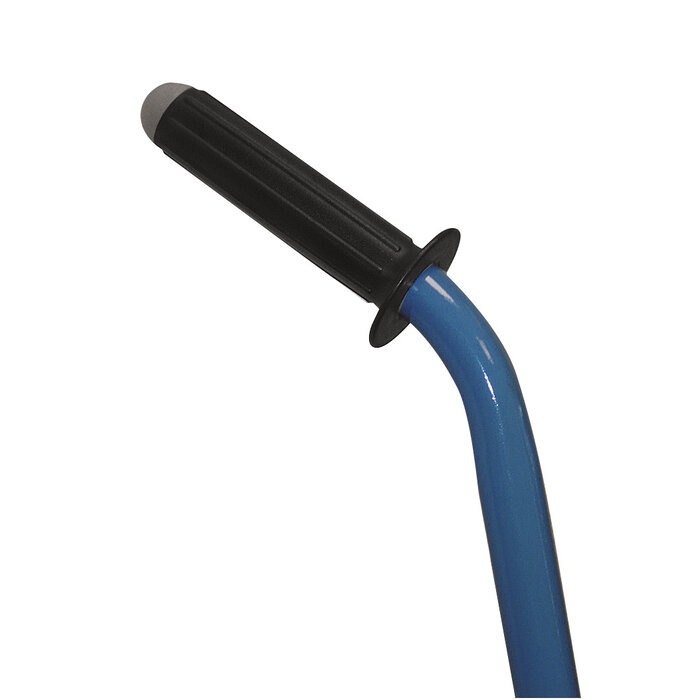 Rubbermaid Hygen Quick Connect ergonomische telescoopsteel blauw