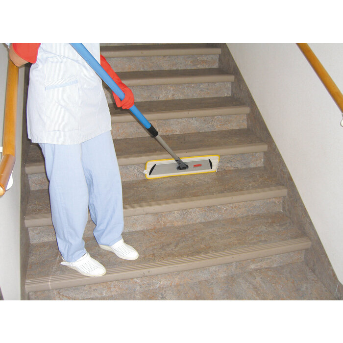 Rubbermaid Hygen Quick Connect ergonomische telescoopsteel blauw