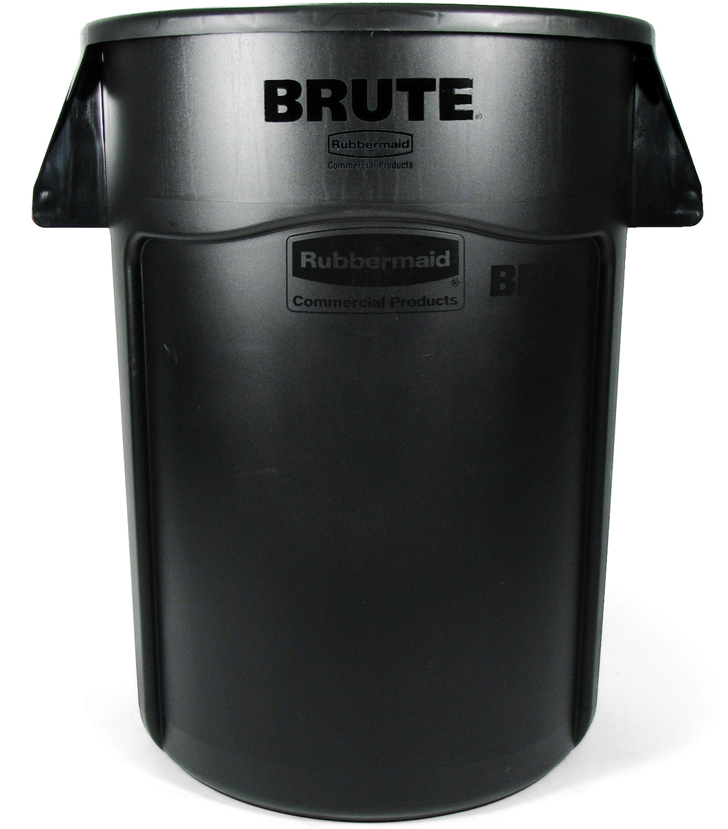 Rubbermaid Ronde Brute Utility container 166,5 liter zwart