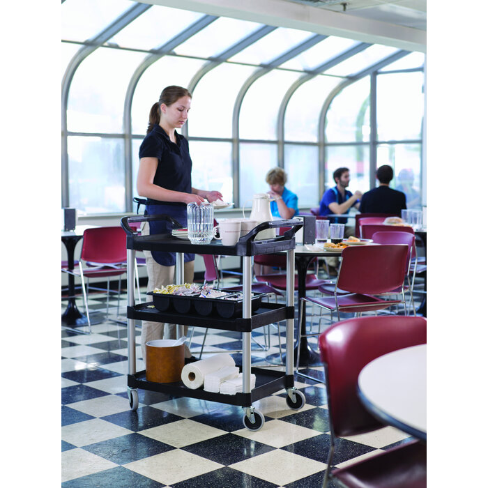 Rubbermaid Werkwagen/ materiaalwagen zwart