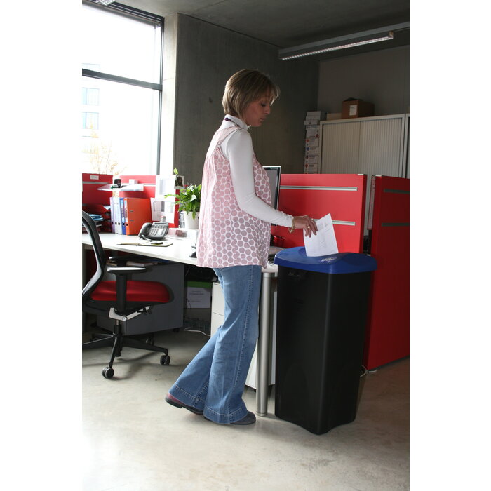 Rubbermaid Untouchable container zwart