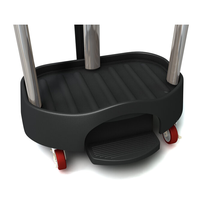 Rubbermaid Wasmand voor linnengoed zwart