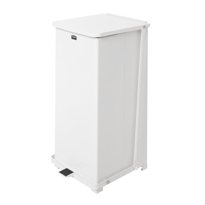 Rubbermaid Defender Pedaalemmer 49 liter wit