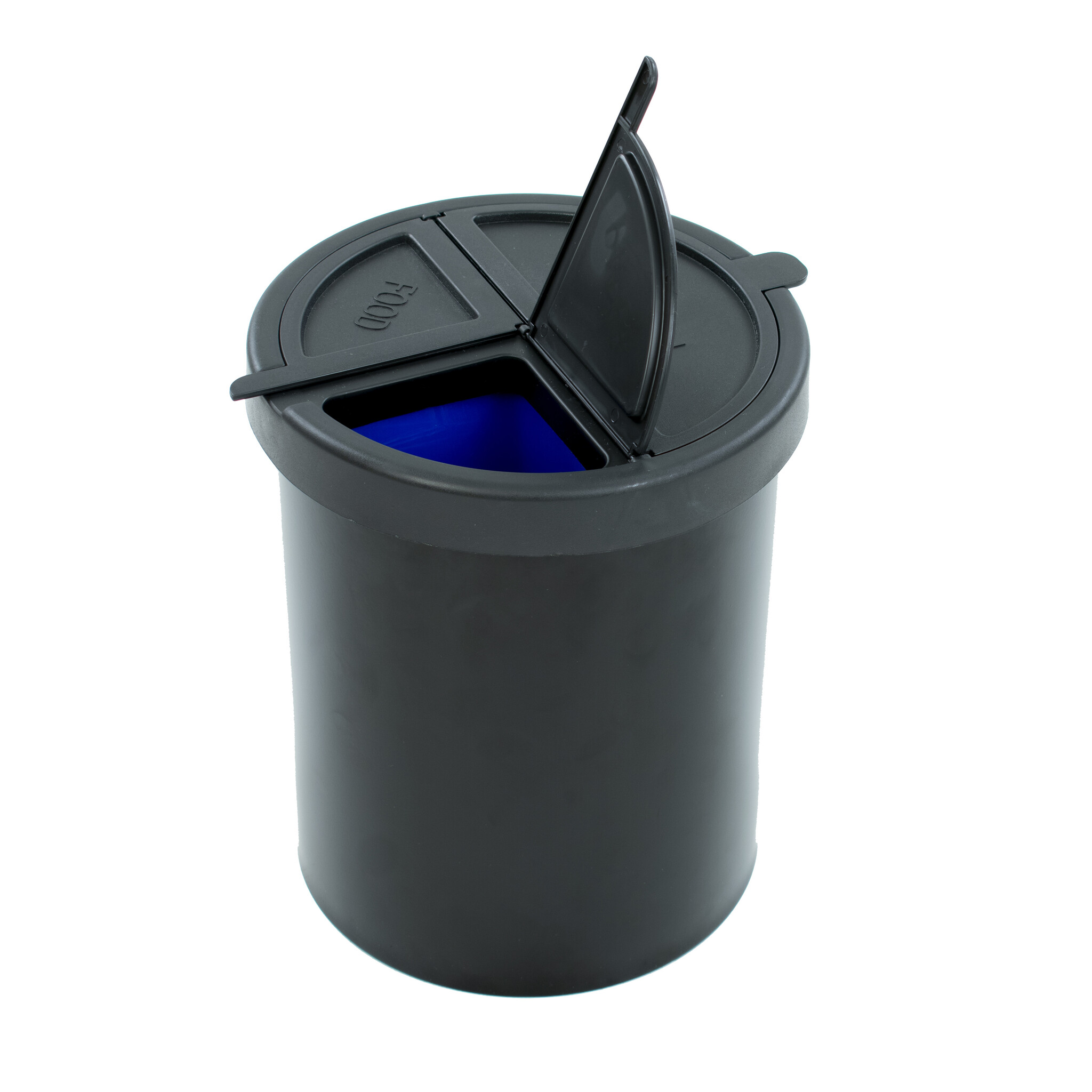 A-Select Eco Bin recycling set (zwart, geel, bruin, blauw)