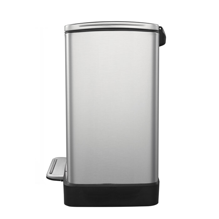 EKO E-Cube pedaalemmer 20 liter mat RVS