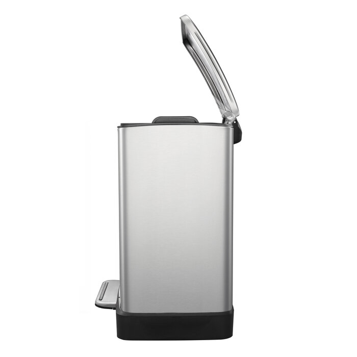 EKO E-Cube pedaalemmer 20 liter mat RVS