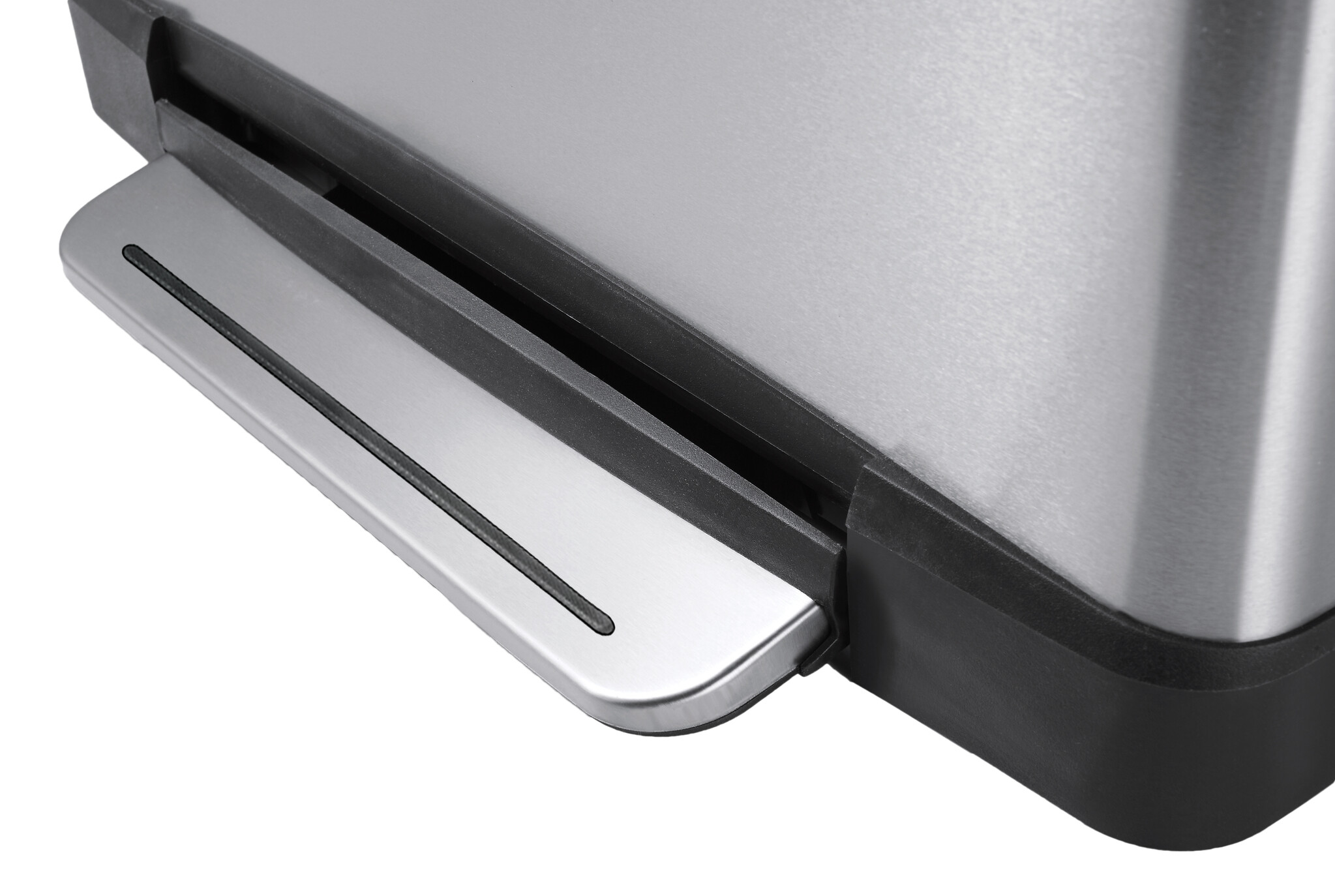 EKO E-Cube pedaalemmer 40 liter mat RVS