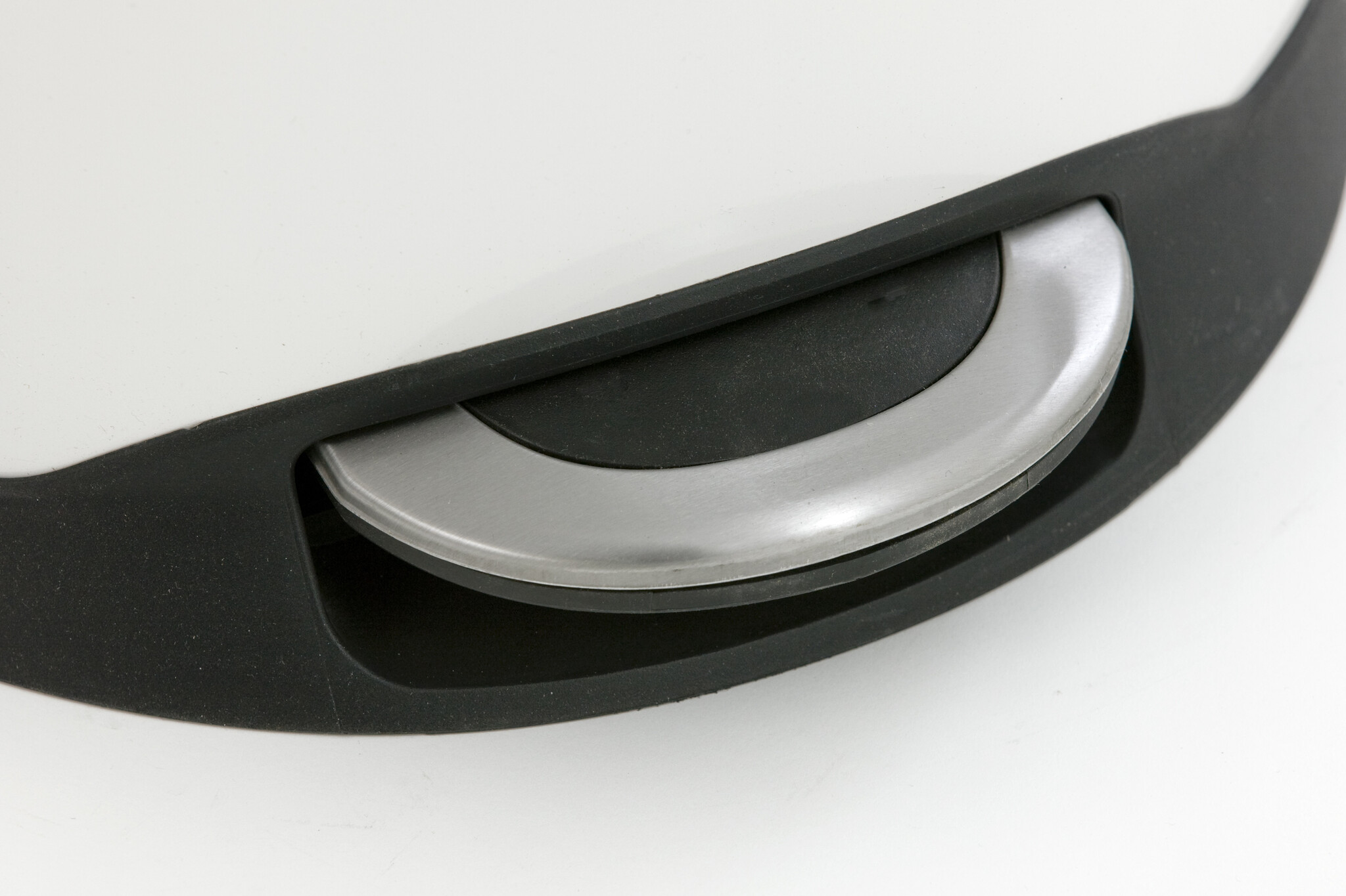 EKO Shell Bin pedaalemmer 50 liter (wit, mat RVS)