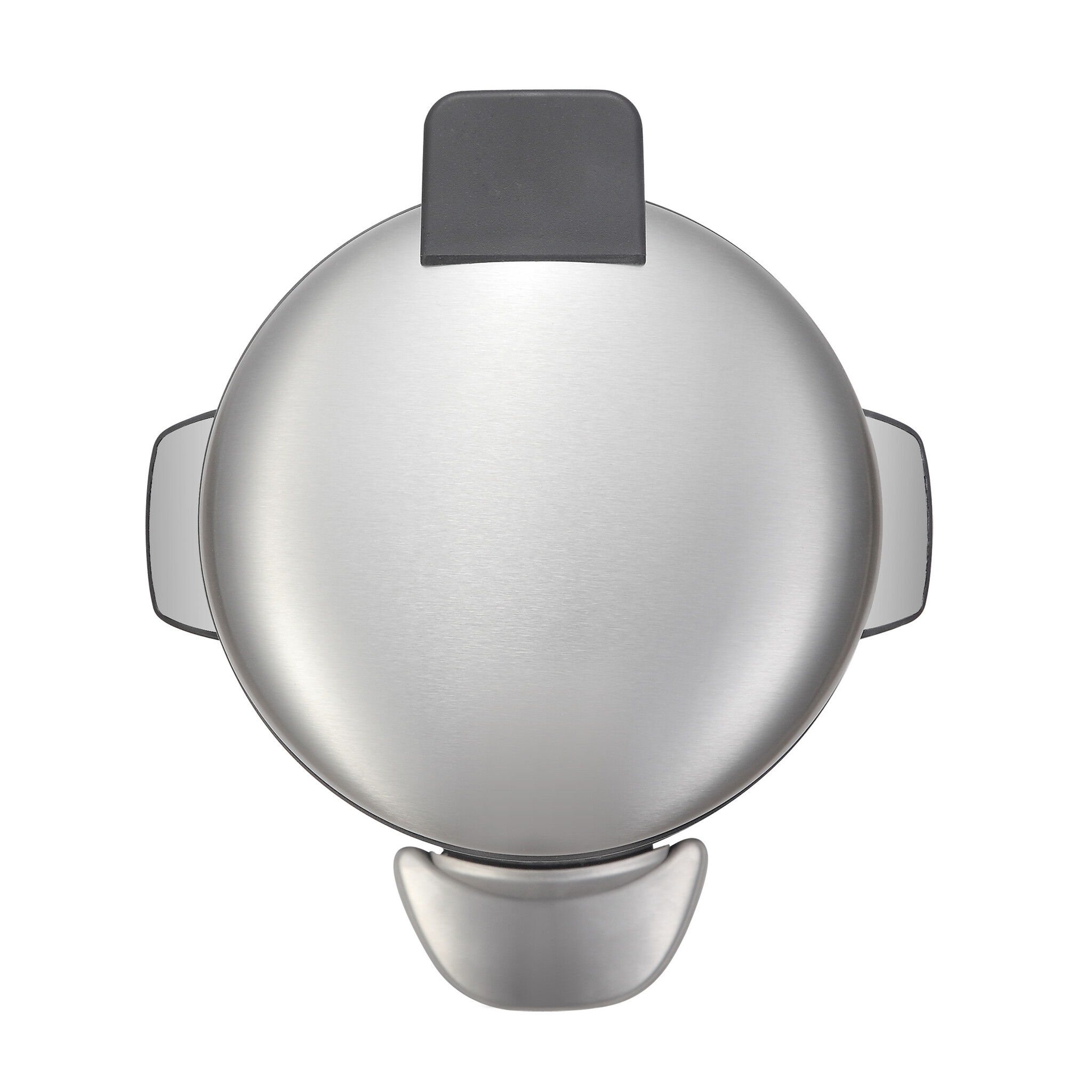 EKO Belle Deluxe pedaalemmer 30 liter (zwart glanzend, mat RVS)