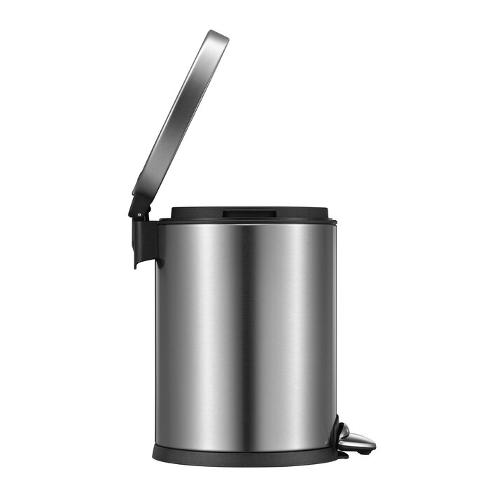 EKO Luna pedaalemmer 5 liter mat RVS