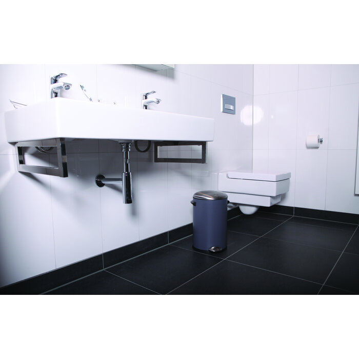 EKO Belle Deluxe pedaalemmer 12 liter (grijs, sandcoated)