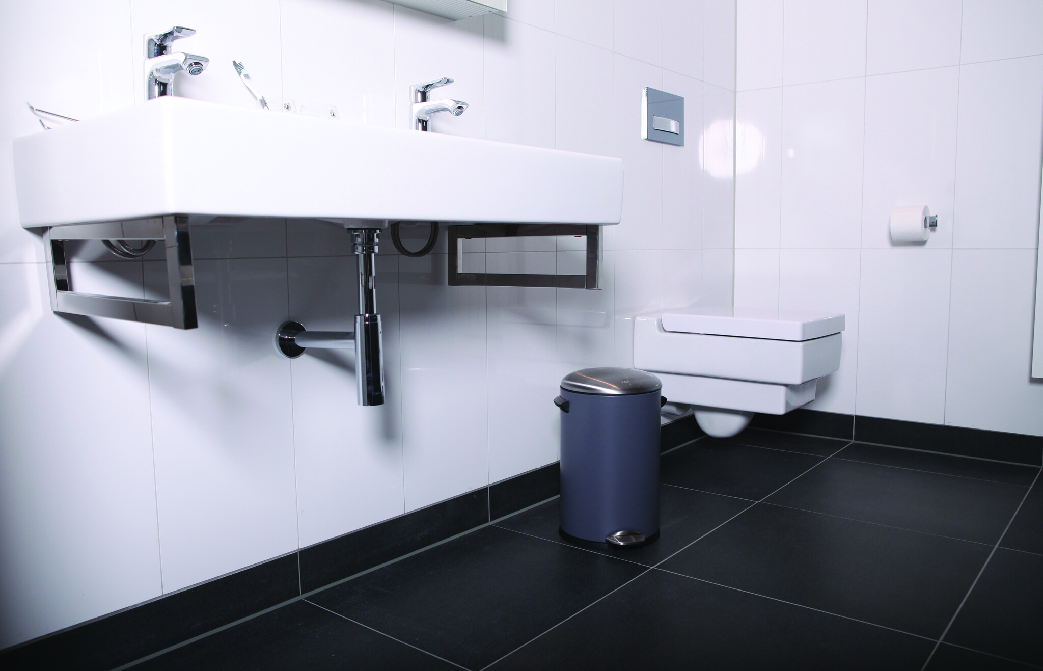 EKO Belle Deluxe pedaalemmer 12 liter (grijs, sandcoated)