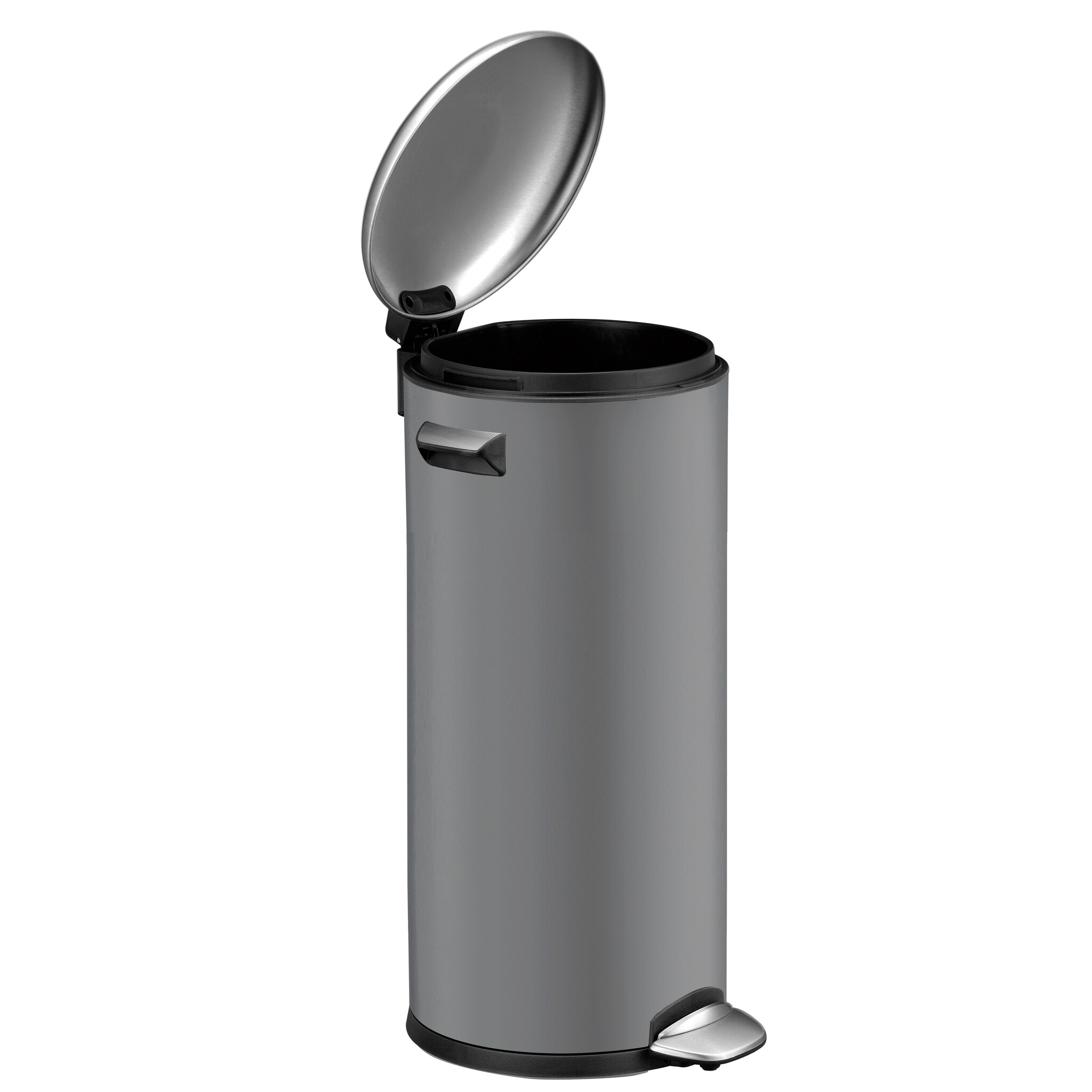 EKO Belle Deluxe pedaalemmer 30 liter (grijs, sandcoated)