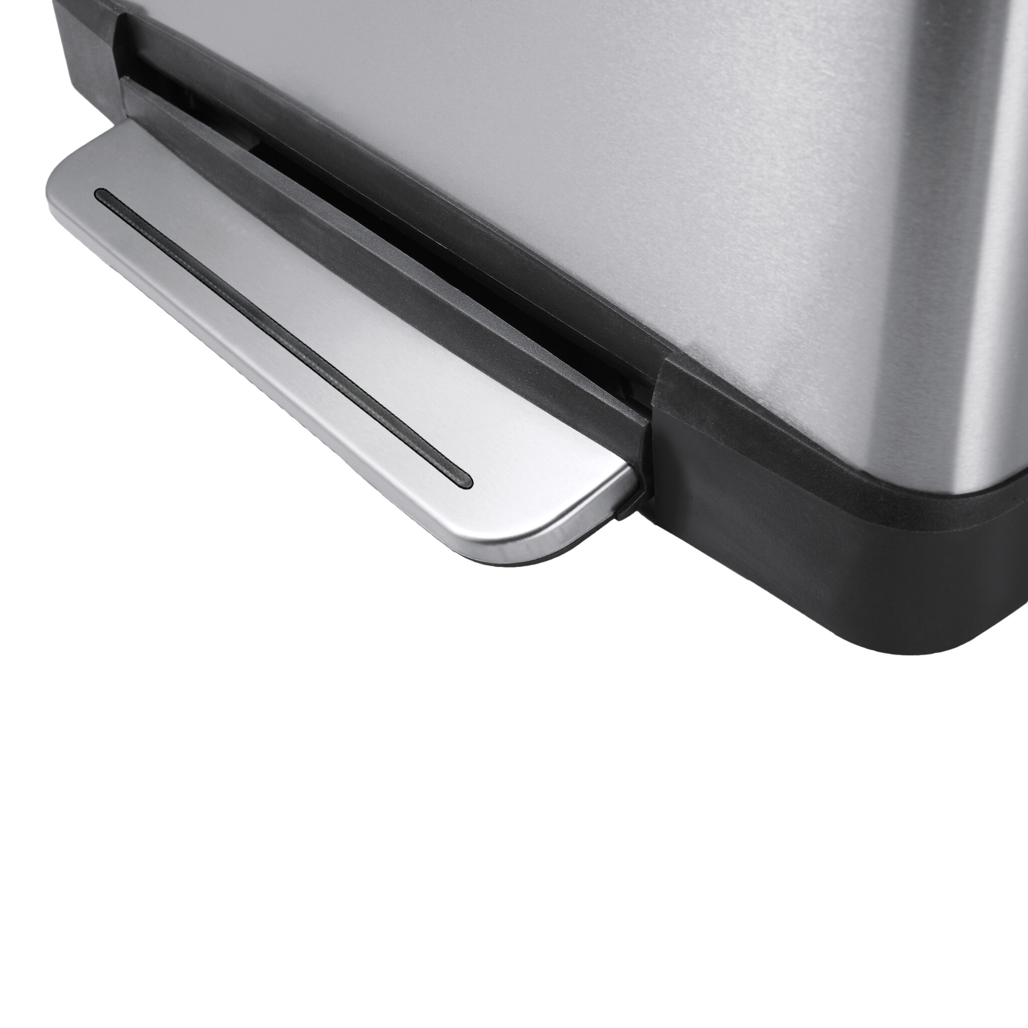 EKO E-Cube pedaalemmer 12 liter mat RVS