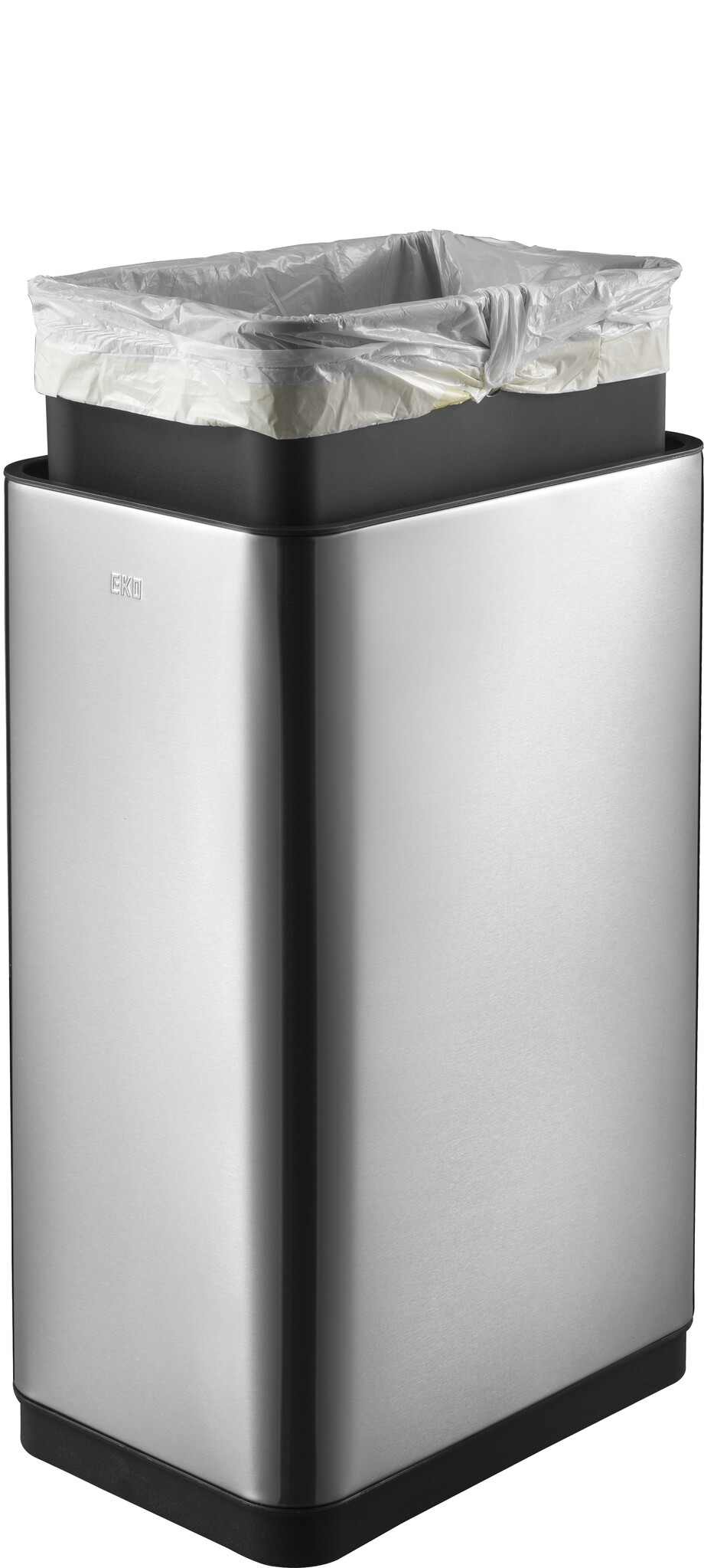 EKO Mirage Sensor Bin 30 liter (mat RVS, zwart)