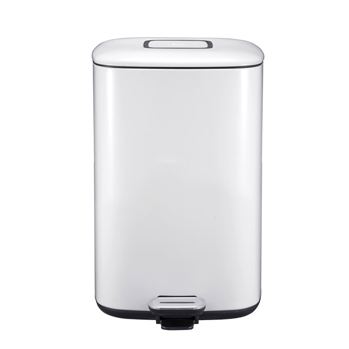 EKO Regent pedaalemmer 12 liter wit