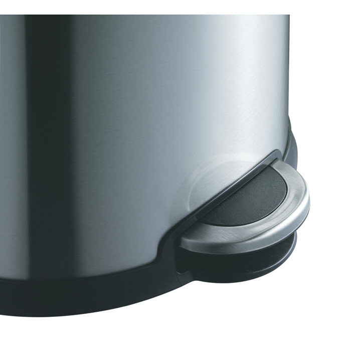 EKO Ellipse pedaalemmer 12 liter mat RVS