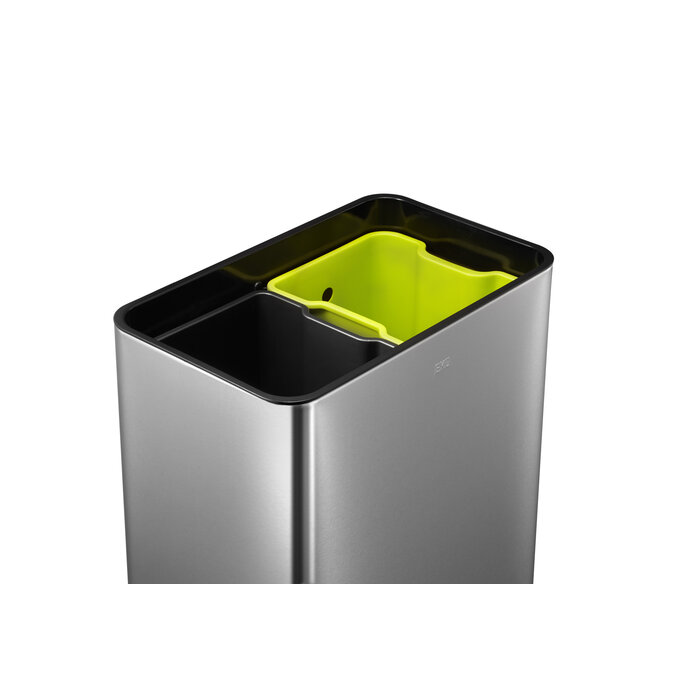 EKO Touch Pro recycler 20+20 liter mat RVS