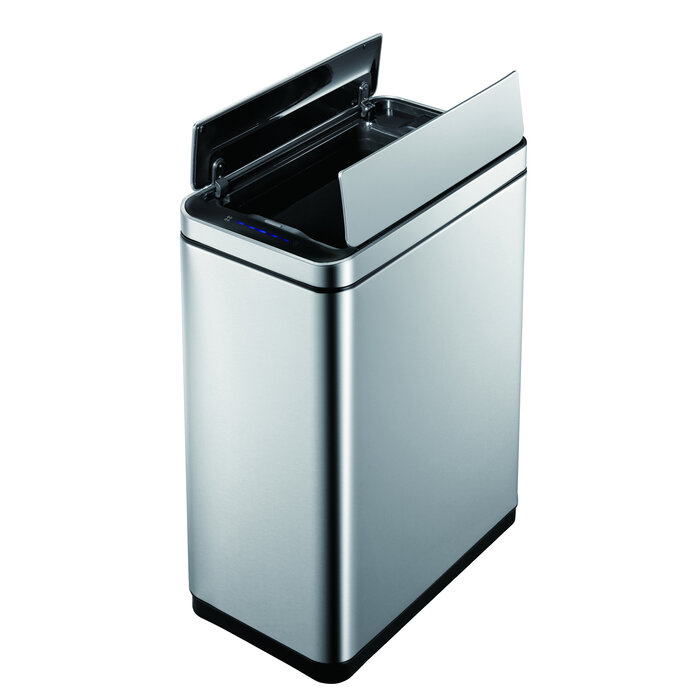 EKO DeLuxe Phantom Sensor Bin 45 liter mat RVS