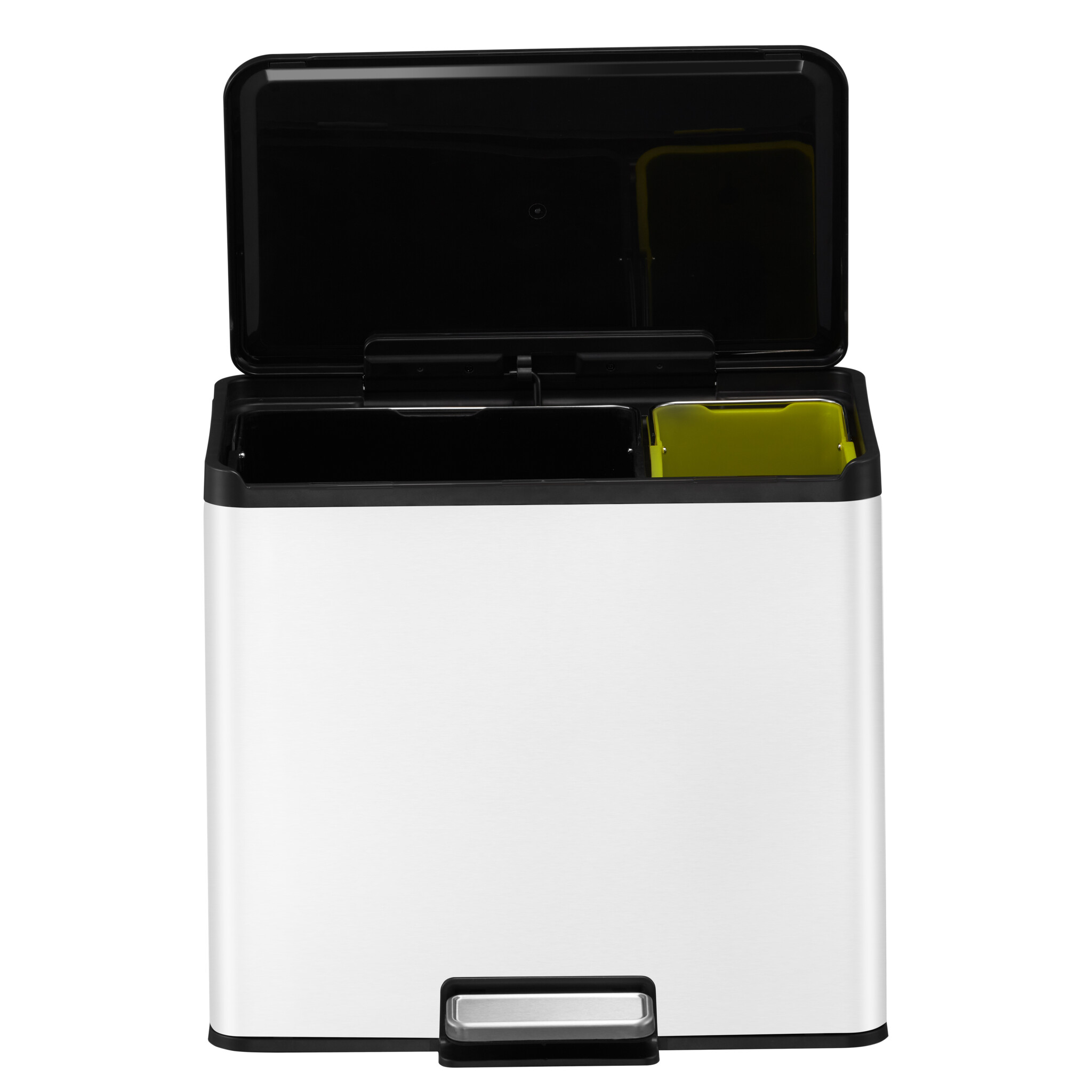 EKO Essential 2 Recycler pedaalemmer 20+9 liter wit