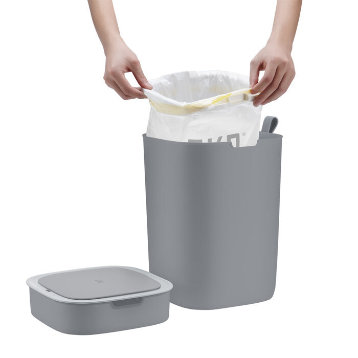 EKO Morandi Smart Sensor Bin 12 liter grijs