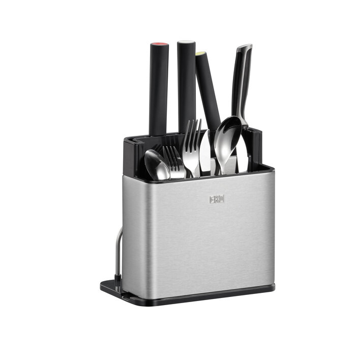 EKO Keuken organiser met snijplankhouder grijs