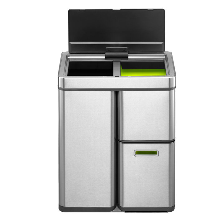 EKO Mirage Plus Sensor Recycler 30+15+15 liter mat RVS