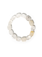 CLAIRE, Edelstein-Armkette, Bergkristalle