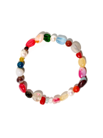 PETITE, Edelstein-Armkette, multicolor