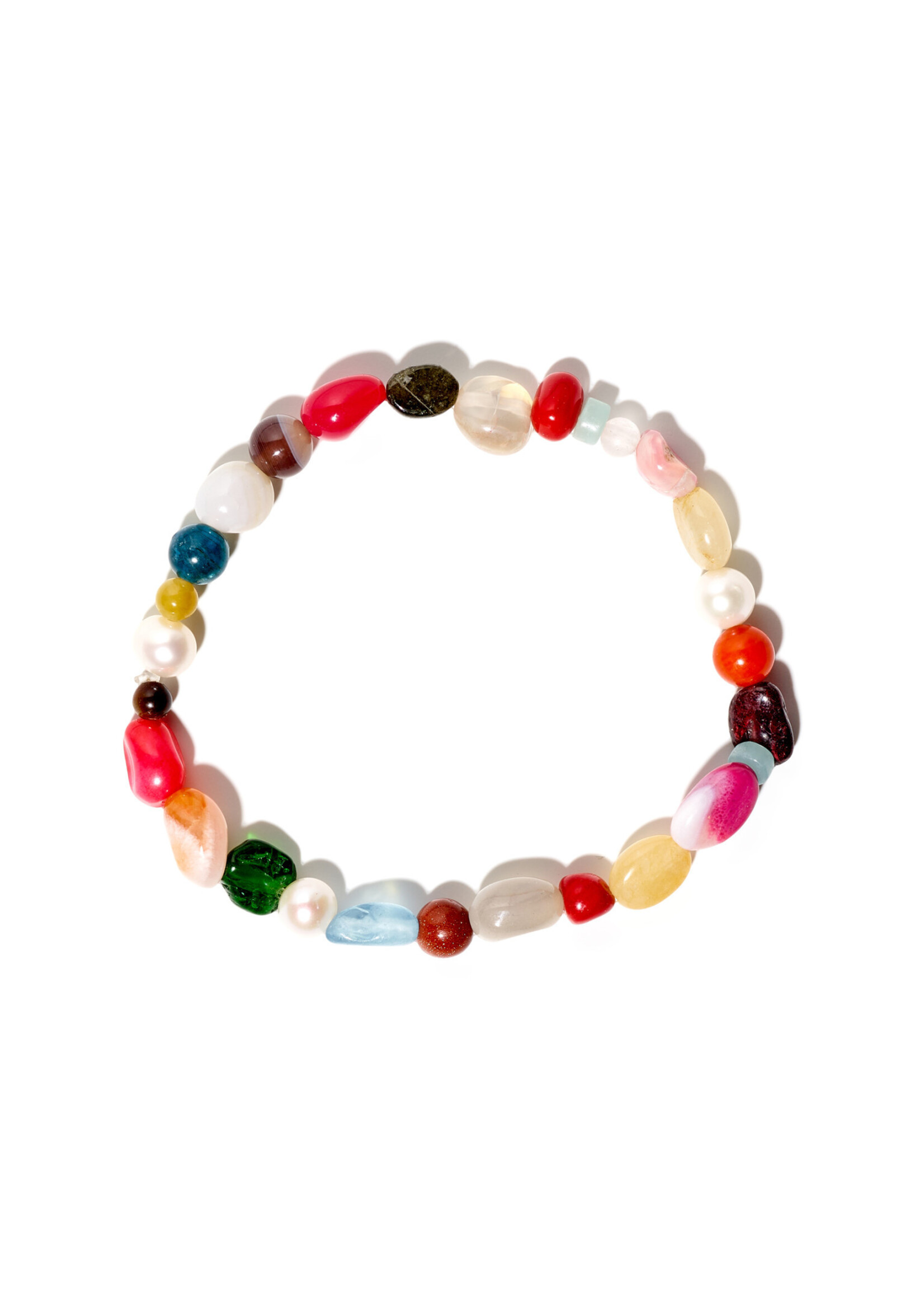 PETITE, Edelstein-Armkette, multicolor