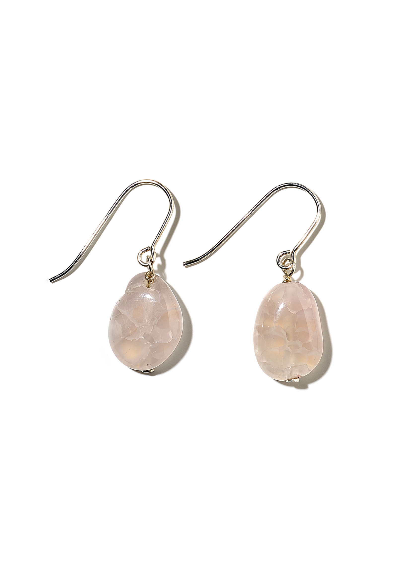 Unikat, Ohrhänger, Achat, 925 Silber