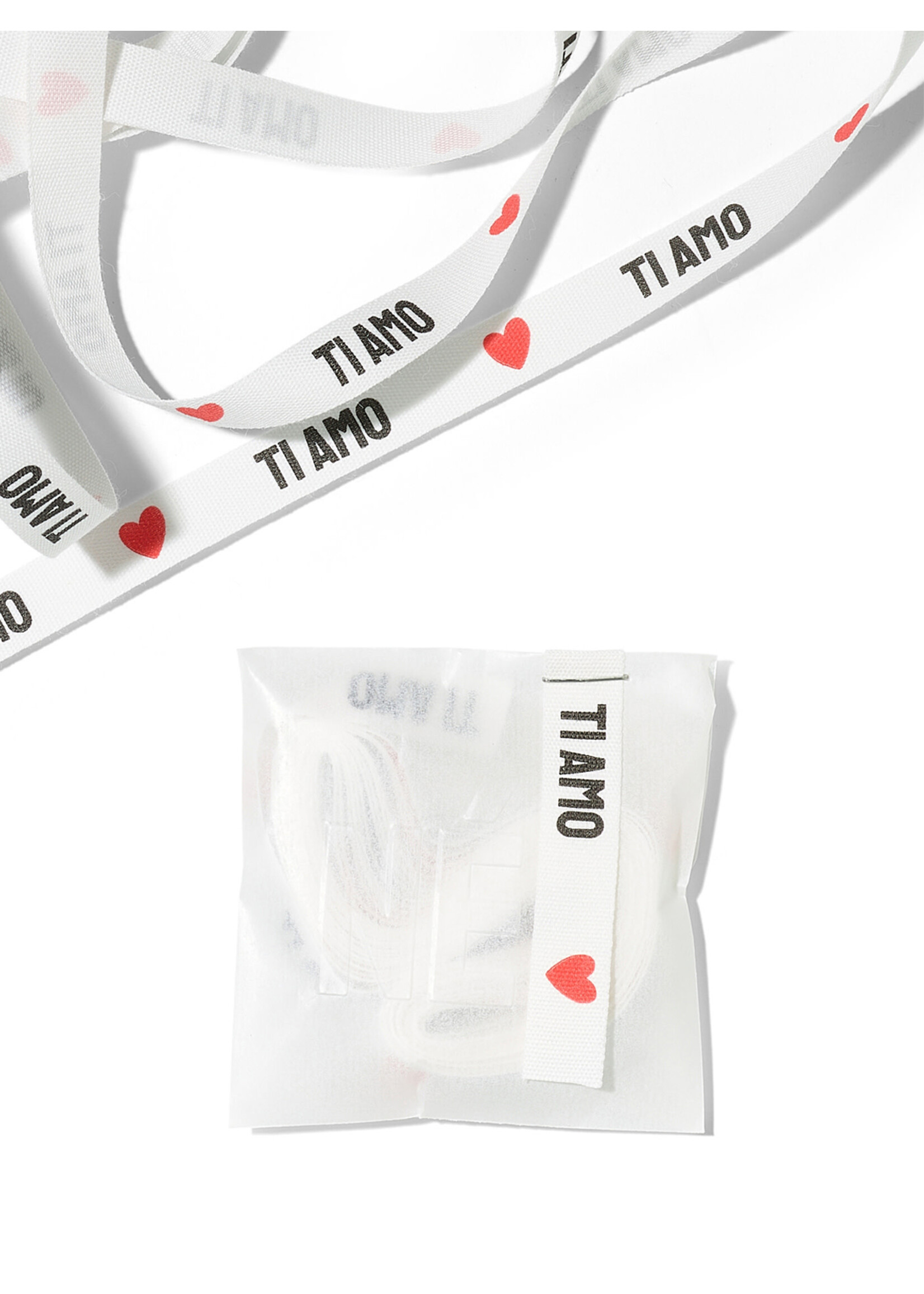 3 Meter TI AMO, Baumwollband in zwei Breiten